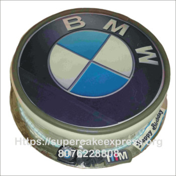 BMW Car Logo Cake
