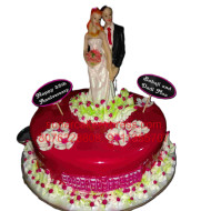 Anniversary Red Cake