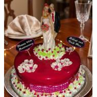 Anniversary Red Cake