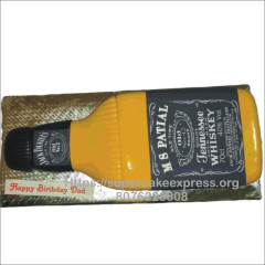 Jack Daniels Bottle Cake