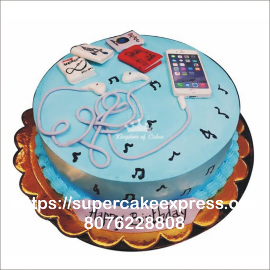 Music-Themed Cake