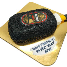 Bottle Shape Cake