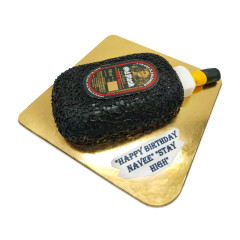 Bottle Shape Cake