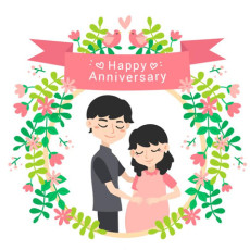  Anniversary Cake