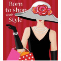Born To Shop Cake