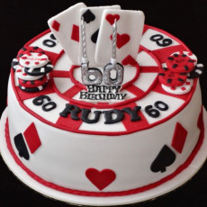 Casino Theme Cake