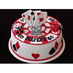 Casino Theme Cake