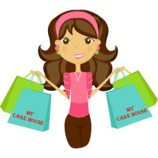 Shopaholic Cake