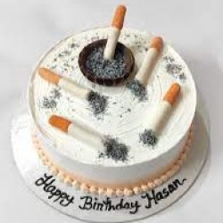 Smoker Theme Cake