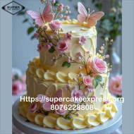 Butterfly Tier Cake