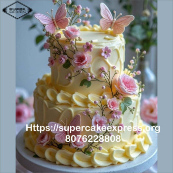 Butterfly Tier Cake