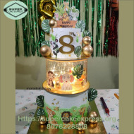 Jungle Light Spacer Cake