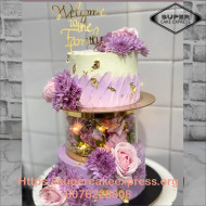 Welcome To The Family Spacer Cake